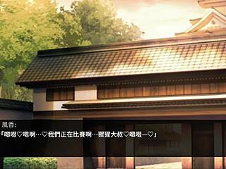 tease: blowjob on big tits and ass with boobs and big ass