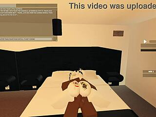 Blacked Roblox porn with huge cock sucking! 😍