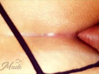 Man, she begged to stop during her first anal as a teen 18+ student. It was the best backdoor action ever.