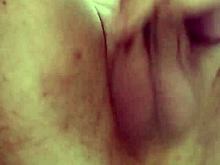 This uncut big tattooed cock cums hands free after a hard anal prolapse.