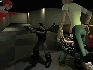 Backalleytoonz Huge Cartoon Boobs In 3some Blowjob, Cute Interracial Lesbian Hentai Outfit