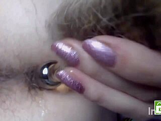 Very interesting hairy toy in my hairy ass 😏