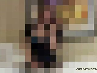 Swallow Your Own Jizz For Us In This Femdom Cei Session