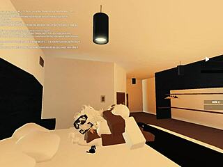 Blacked Roblox porn with huge cock sucking! 😍