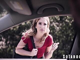 Hey Kirsten Scott, you bipolar hitchhiker, wanna ride my huge rod?