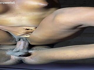 Hot fuck for my ebony teen babe