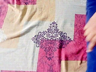 Hey, check Bhabhi’s tight virgin ass in first-time anal doggy!