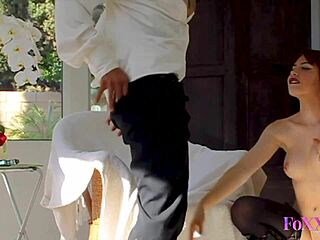 Babes jenna foxx performs muff diving in heels with ass fingering to orgasm