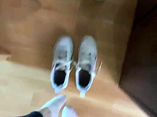 Check Out This Teen's Socks Fetish Feet!