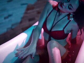 Alex Angel performs love tonight with dancing and kissing