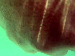 underwater creampie and dildo in shaved pussy?