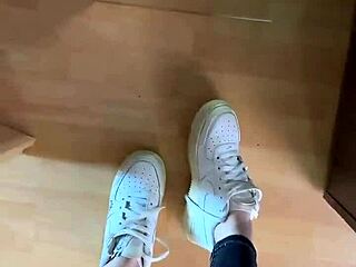 Check Out This Teen's Socks Fetish Feet!