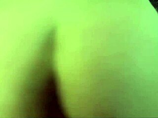 A couple shares a very hot homemade intimate moment together.