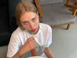 rent can be free if this blonde teen keeps sucking my cock