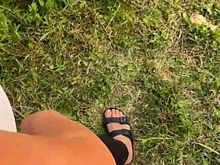 almost caught fucking in the park