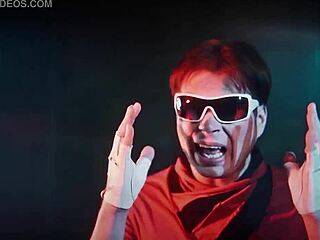 Alex Angel performs love tonight with dancing and kissing