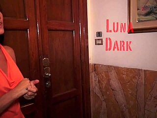 firefighter julius opens door to luna dark's eager pussy and big boobs deep throat.