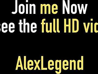 मोना अज़ार ने एलेक्स लेजेंड का फेस फकिंग से दूध निचोड़ा