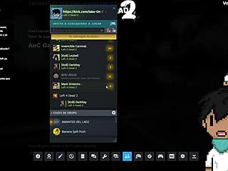 Lake getting fucked by saske on friday 13 live 😈