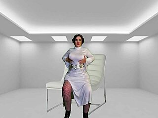 Babica princesa Leia dobi prste od Dartha Vaderja