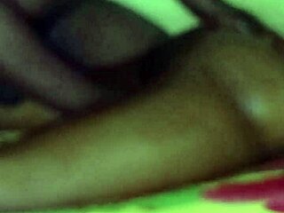 Petite Black Teen Afraid of Big Dick