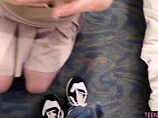 Hard And Sloppy Gagging Throat Fuck - Juniper Ren