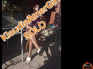 Klaudiaambergirl Enjoys A Relaxing Solo Outdoor Experience