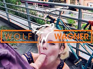 Long-legged tattoo bitch Kitty Blair screams getting dicked down hard!