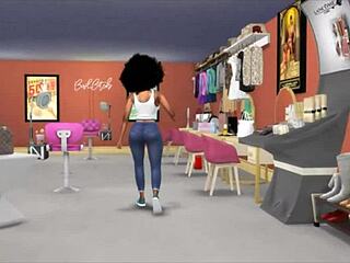 SZA showcases her body in a video.