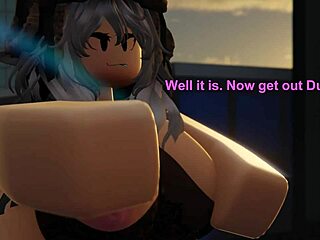 el noob suertudo with big tits big ass bent over in doggystyle position