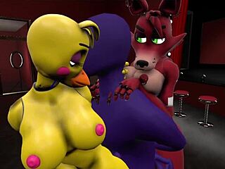 Compilation of toybox animations from five nights at freddys