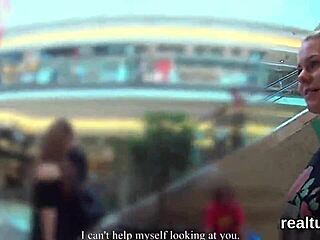 i tempted the czech chick in the mall and fucked her in pov