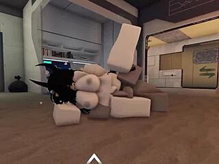 a casual session for this enthusiastic participant in the activity.