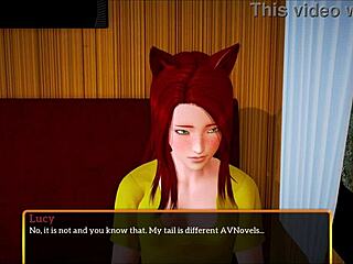 Moje nová rodina hraje hru s zrzavou mladou 18+ a malými 18+ prsy