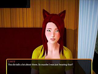 my new family plays a game with redhead teen and small tits