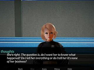 My new family plays a game with teen and big ass