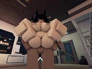 a casual session for this enthusiastic participant in the activity.