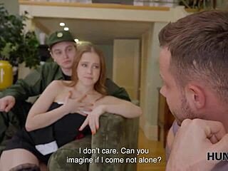 Hunt4k Ex-Military Cuckold Surrenders Pussy To Old Russian