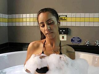 Fucking Sandy Cortez In The Bathtub!