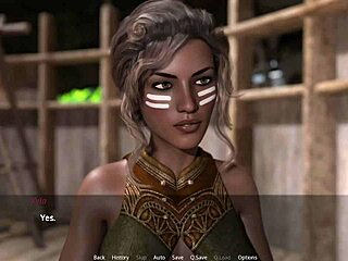 the adventure in lust city where the short hair red head interacts with the big white cock