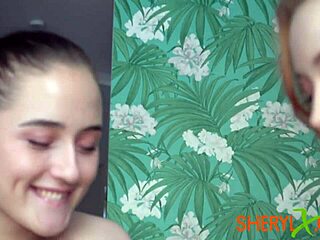 Sheryl X Enjoys Nude Breakfast with Busty Girlfriend Alexa Black