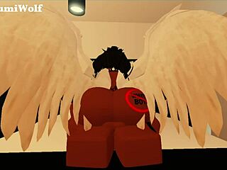 emptying balls with beautiful ebony futanari monster cock