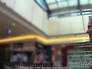 i tempted the czech chick in the mall and fucked her in pov