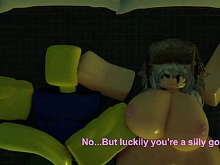 el noob suertudo with big tits big ass bent over in doggystyle position