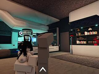 a casual session for this enthusiastic participant in the activity.