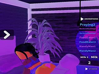 does lucky bot get sexy buttjob?