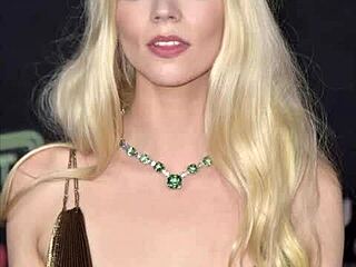 anya taylor-joy's blonde beauty shines in this image slideshow