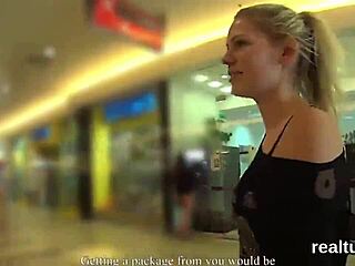 i tempted the czech chick in the mall and fucked her in pov