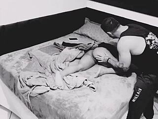 Hidden camera catches neighbor fucking wife in swingers group