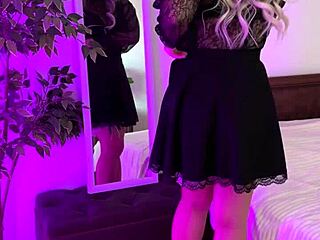 Gorgeous Mature In Sexy Garter With Toys